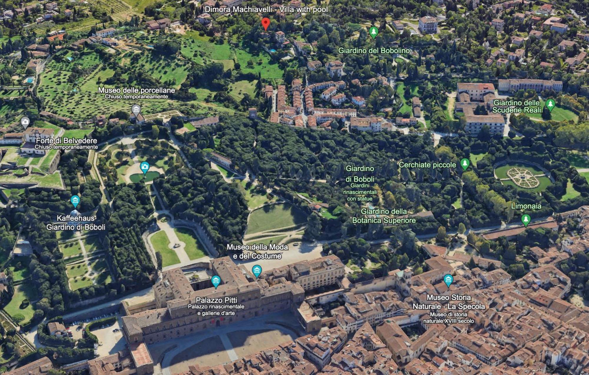 Dimora Machiavelli Pensionat Florens Exteriör bild